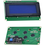 Pantalla LCD 20X4 Azul + Adaptador I2C