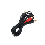Cable de Audio 3.5 mm a 2 RCA Macho de 1.8 Metros, N-211P-6G - Image 2