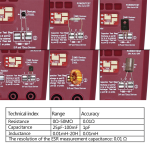 Probador Digital de Electrónicos, Diodo, Triodo, Condensador, MOSFET, Resistencia de Inducción, LCR, ESR - Image 6