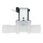 Válvula Solenoide de Plástico de 1/2", Normalmente Cerrado, 220VAC - Image 2