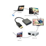 Adaptador DisplayPort a VGA Hembra - Image 3
