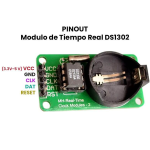 Módulo RTC Reloj DS1302 (No Incluye Pila) - Image 2