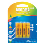 Bateria Zinc-Carbon AAA Blister Motoma