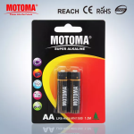 Batería Alcalina 1.5V AA LR06, Motoma - Image 2