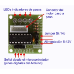 Motor a Pasos Unipolar de 4 Fases 28BYJ-48-5V + Placa Controladora ULN2003 - Image 4