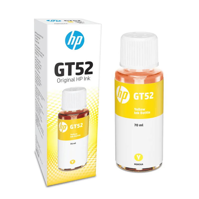 Tinta Original GT52 Color Amarillo para HP 70ml – ELECTRÓNICA GUATEMALA  OXDEA