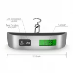 Mini Báscula Digital Portátil con Gancho Colgante y Pantalla LCD, 50KG/110LB - Image 6