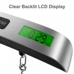 Mini Báscula Digital Portátil con Gancho Colgante y Pantalla LCD, 50KG/110LB - Image 3