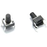 Interruptor Push Botón 4 pines 6X6X9mm NA