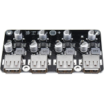 Convertidor Buck USB QC3.0, QC2.0, DC-DC de 4 Canales