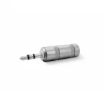Plug de Audio Estéreo 3.5mm Metálico Jumbo 2 Bandas