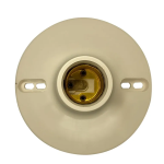 Plafonera sin Cadena Color Beige, CHI-E001