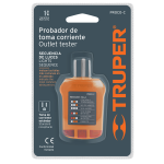 Probador de Corriente con Receptáculo Truper