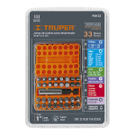 Juego de 33 Puntas para Desarmador, Truper