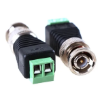 Conector BNC Macho con Salida +/- de 2 Terminales para Cámara - Image 2