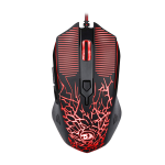 Mouse Gamer Programable Alambrico, 800/1600/2400/3200 DPI, Retroiluminado, Redragon M608