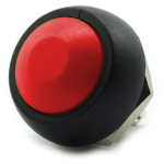 Switch Push Botón N/A Grande Color Rojo