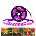Tira de Luces Led para Cultivo de Plantas, 2835 de 5 mts, no Impermeable, con Puerto de Alimentación USB 5VDC - Image 2