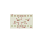 Compuerta Lógica XNOR, HD14077BP, 2 Entradas, CMOS - Image 2