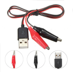 Cable con Pinzas Tipo Lagarto a USB Macho - Image 2