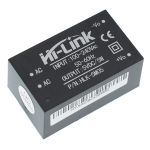 Convertidor AC/DC, 100-240VAC a 5VDC, 5W HLK-5M05