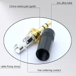 Plug de Audio Estéreo 3.5mm de Plástico, 3 Polos - Image 2