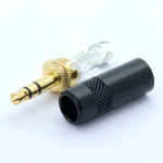 Plug de Audio Estéreo 3.5mm de Plástico, 3 Polos
