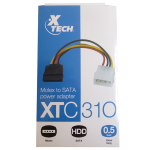 Adaptador de Alimentación de Molex a SATA, XTech XTC-310 - Image 4