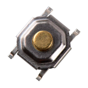 Pulsador SMD NA de 4 Pines, 4X4X1.5