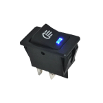 Switch para Luces Antiniebla de 4 Pines, Indicador Led Azul, 12VDC 35A