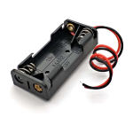 Porta Batería para 2 Pilas AAA con Cable