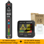 Probador de voltaje NCV X1 + Probador de Tomacorriente Digital, BSIDE ZT-E8US