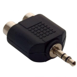 Adaptador de Plug 3.5 mm a 2 Jacks RCA, Estéreo