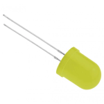 Led Normal Difuso Amarillo 10mm, 1.8-2.2V 20mA