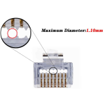 Conector de Paso RJ45 CAT6 - Image 2