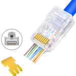 Conector de Paso RJ45 CAT6