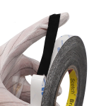 Cinta Adhesiva Doble Cara Color Negro para Reparación de Pantalla de Celulares 10mm, 50 mts - Image 2