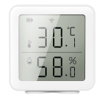 Sensor de Temperatura y Humedad para Interiores, Compatible con Alexa y Google Assistant