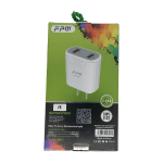 Cubo de Carga de Dos Puertos + Cable Micro USB, F-AD1007 - Image 2