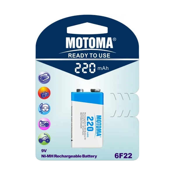 Batería 9V Motoma original - Productos Integra SRL