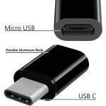 Adaptador USB Tipo C Macho a Micro USB Hembra - Image 3