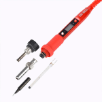 Cautín Color Rojo JCD con Temperatura Ajustable 180-500 °C de 80W, 908S - Image 3