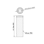 Batería Recargable de Litio 3.6V, 2500 mAh, 18650 7CMx2.1CM, Color Gris - Image 2