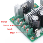 Controlador de Velocidad PWM para Motor DC, 12-40VDC 10A - Image 4