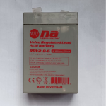 Batería Sellada Recargable de Ácido-Plomo, 6VDC 2.8A