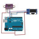 Sensor Medidor de Distancia Laser I2C 940nm ToF, VL53L0X - Image 3