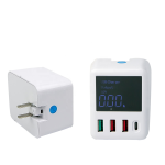 Cargador USB de 4 Puertos de Carga Rápida 3.0 y 1 Tipo C, WLX-A9T