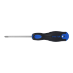 Desarmador Phillips 1/4×6″, Mango Comfort Grip, Pretul