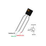 Transistor 2N4401 NPN, 40V, 600mA, 700mW, 250MHz,TO-92 - Image 2