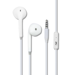 Audífonos Alámbricos con Plug 3.5mm, Color Blanco, AUT122 - Image 2